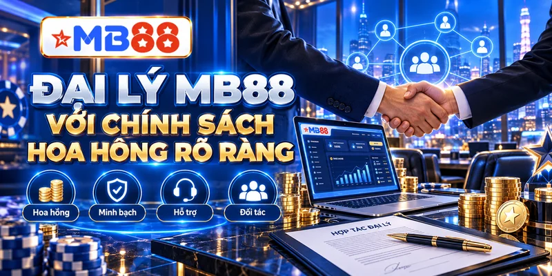 Đại lý MB88 với chính sách hoa hồng rõ ràng